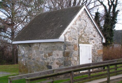 Stone Outbuilding behind main structure