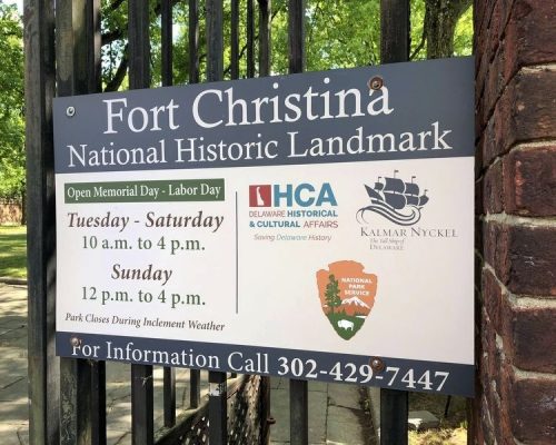 Fort Christina Sign