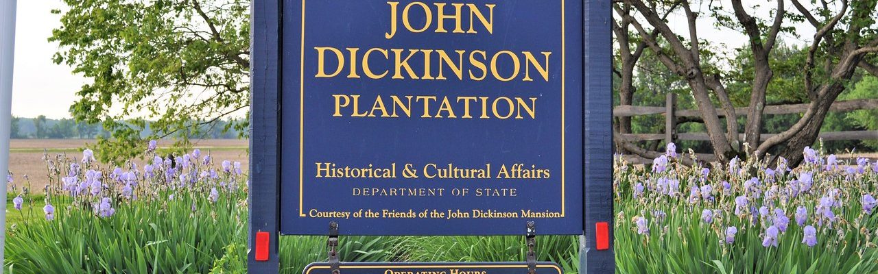 john_dickinson_plantation_sign
